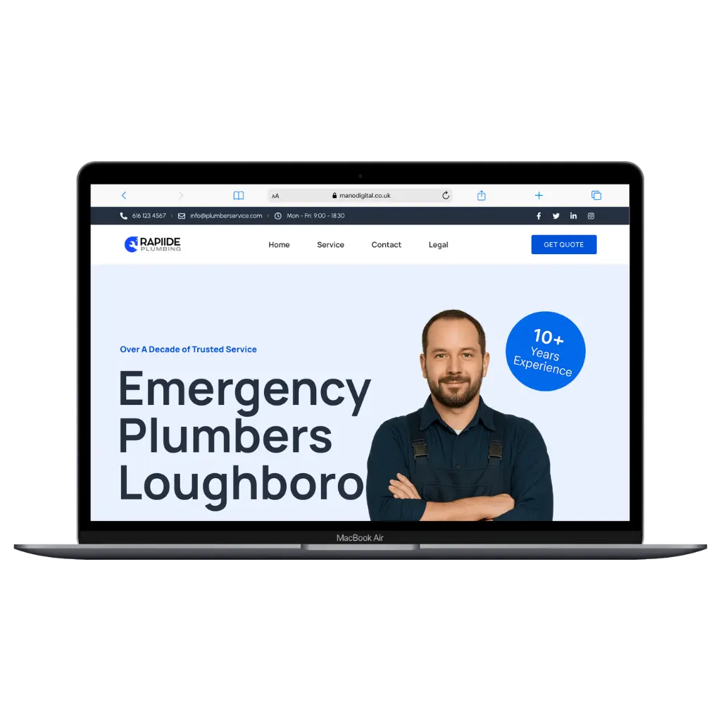 website for plumber