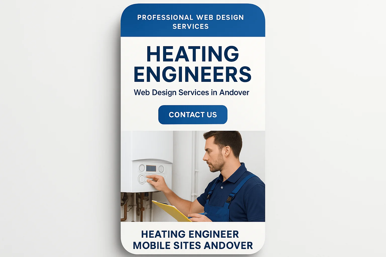 Heating Engineers Web Design Andover